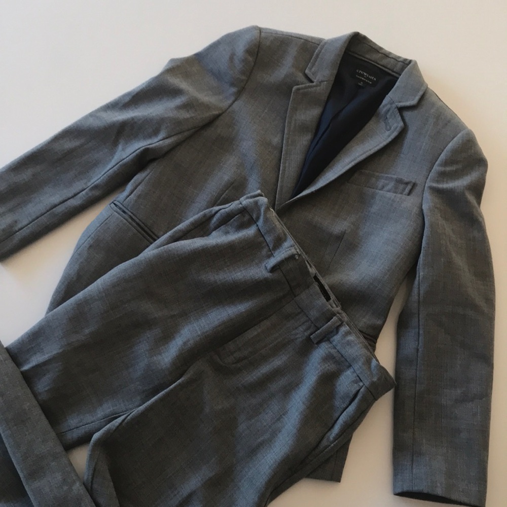 Great j crew crew cuts boy suit size 8 Thompson